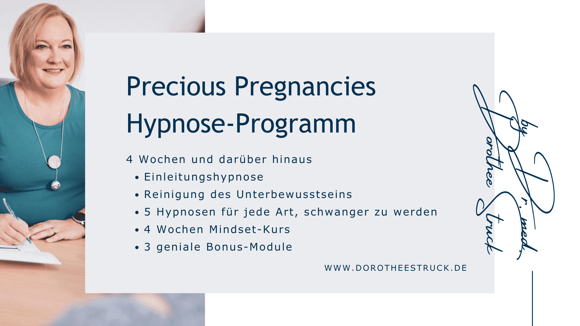 Precious Pregnancies Hypnose Programm für Kinderwunsch